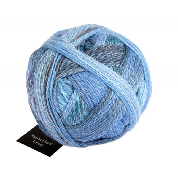 Пряжа Schoppel Crazy Zauberball / уп.5 мот. по 100 г, 420 м, 1153-2438