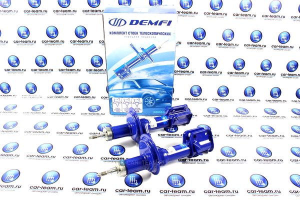 Стойки передние "Demfi" комфорт газо-масляные без занижения на Лада Гранта, Калина 2