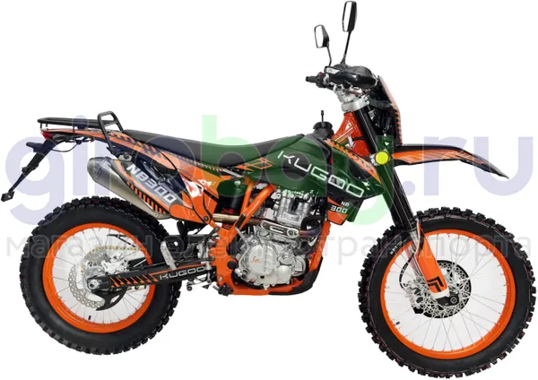 Бензиновый Мотоцикл Эндуро KUGOO NB-300 водяное охлаждение фото №13