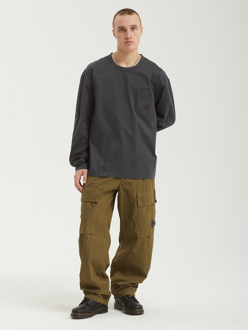 Мужской Лонгслив In Mercerized Jersey 30/2 Twisted