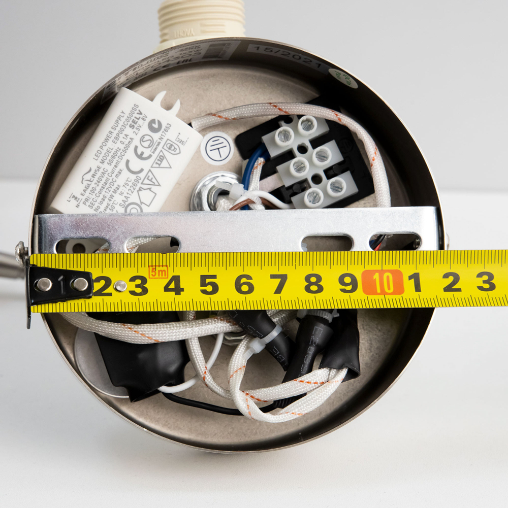 Citiluх Декарт CL704305 Бра с чёрным абажуром и диммером