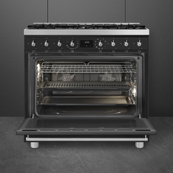 Плита комбинированная Smeg C9GMMB2