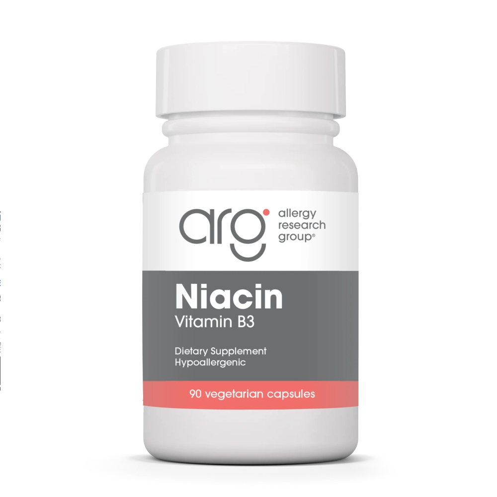Niacin Vitamin B3 90 капсул Allergy Research Group