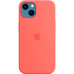 Силиконовый чехол с поддержкой MagSafe Apple Silicone Case для iPhone 13, Pink Pomelo (Розовый помело)