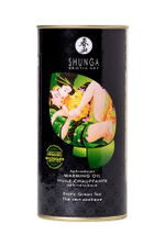 Массажное масло Shunga Organic Зеленый чай возбуждающее натуральное 100 мл