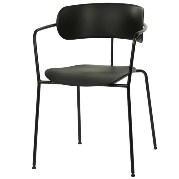 Стул Pedigree Arm Plastic черный