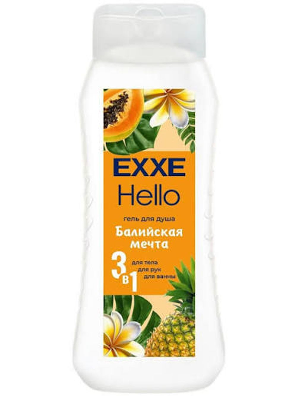 Гель для душа EXXE Hello 3в1 Балийская мечта 400 мл