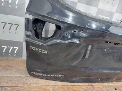 Крышка багажника Toyota Highlander 3 (U50) 13-19 Б/У Оригинал 670050E300