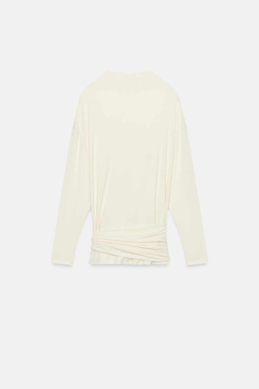 ТОП С ПОЯСОМ — ZARA