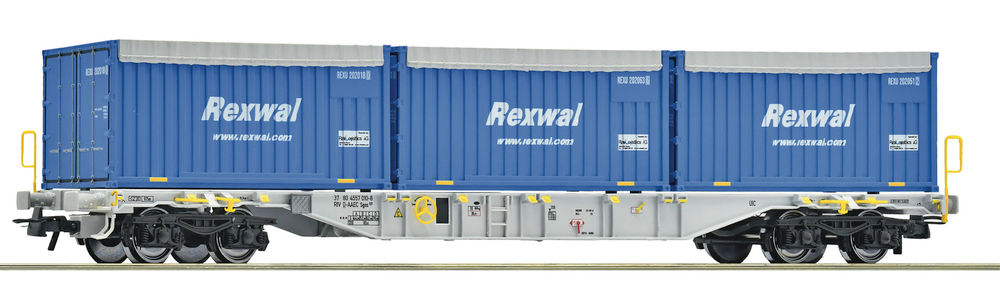 Платформа с контейнерами Rexwal, SBB, VI