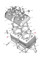 Цилиндр Yamaha VK540 83R113110000