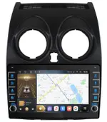 Магнитола для Nissan Qashqai J10 2006-2013, Dualis - Kuberg OL-9662 (кнопки и крутилки), Android 12, Быстрая, CarPlay, 4G SIM-слот
