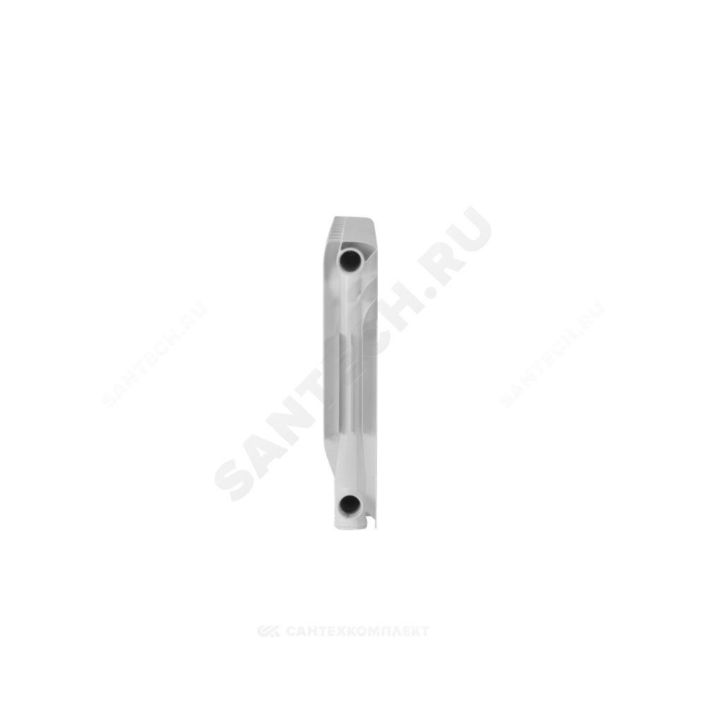 Радиатор алюминиевый Delta Plus 350 12 секций Qну=1236 Вт RAL 9016 (белый) Ogint