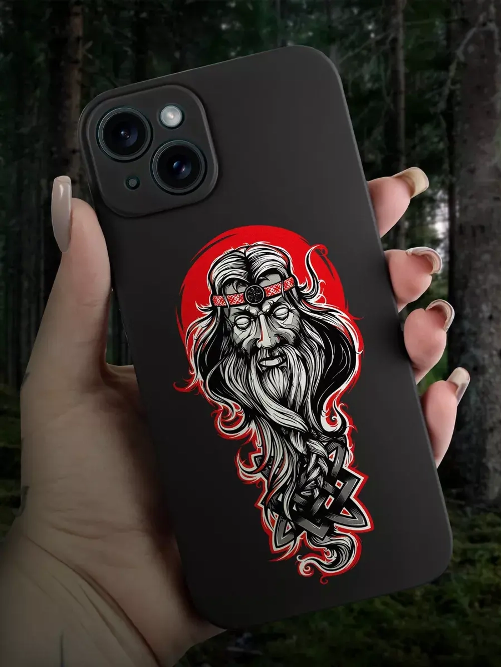 Чехол на iPhone 15 Plus с принтом