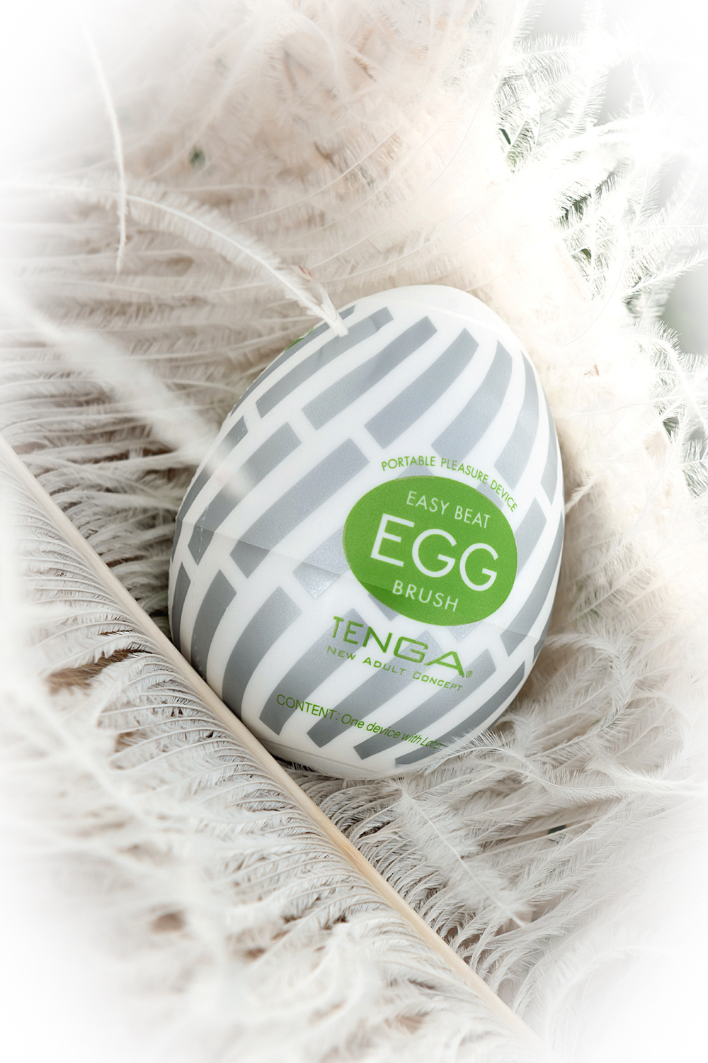 Мастурбатор Tenga Egg Brush Яйцо Щетка