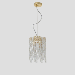 Светильник подвесной Crystal Lux ABRIL SP2 GOLD