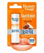 Фитокосметик Beauty Visage Бальзам для губ Пантенол Форте + масло Ши 3,6г