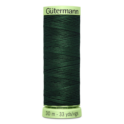 Нить Top Stitch 30/30 м для декоративной отстрочки, Gutermann, 472 т.бутылочный