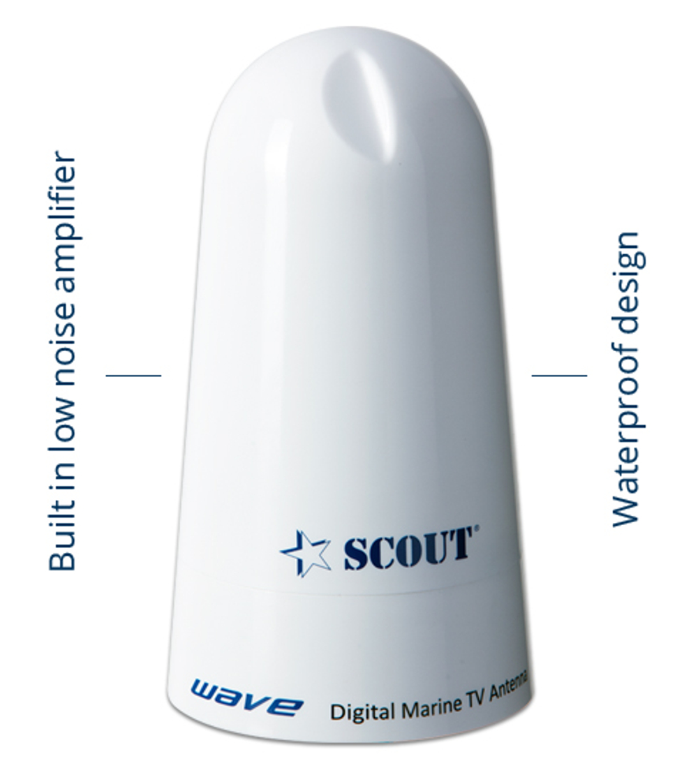 Морская ТВ антенна SCOUT Wave
