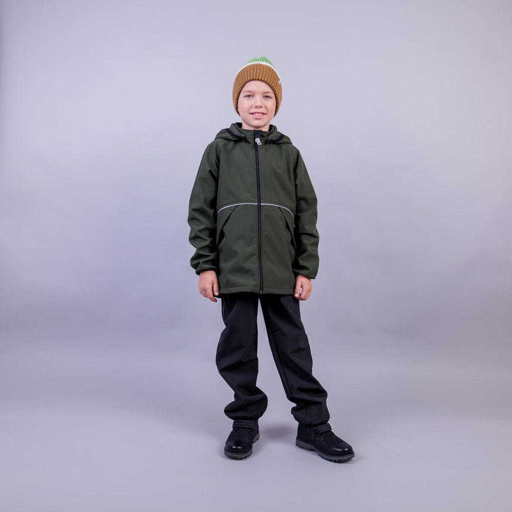 Куртка Softshell демисезонная "Папоротник" подростковая