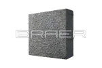 Тротуарная плитка Braer Лувр, Гранит на сером, 200х200 мм, 60 мм