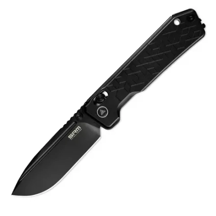 Нож складной SRM 7228B-AB2 Rubik Large Black Ti (14C28N, Black Aluminum)