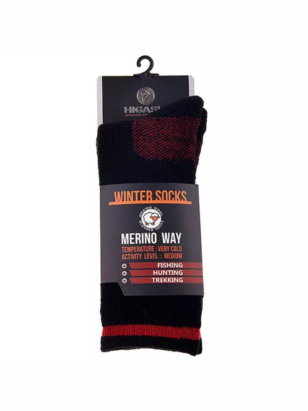 Носки зимние HIGASHI Merino Way M