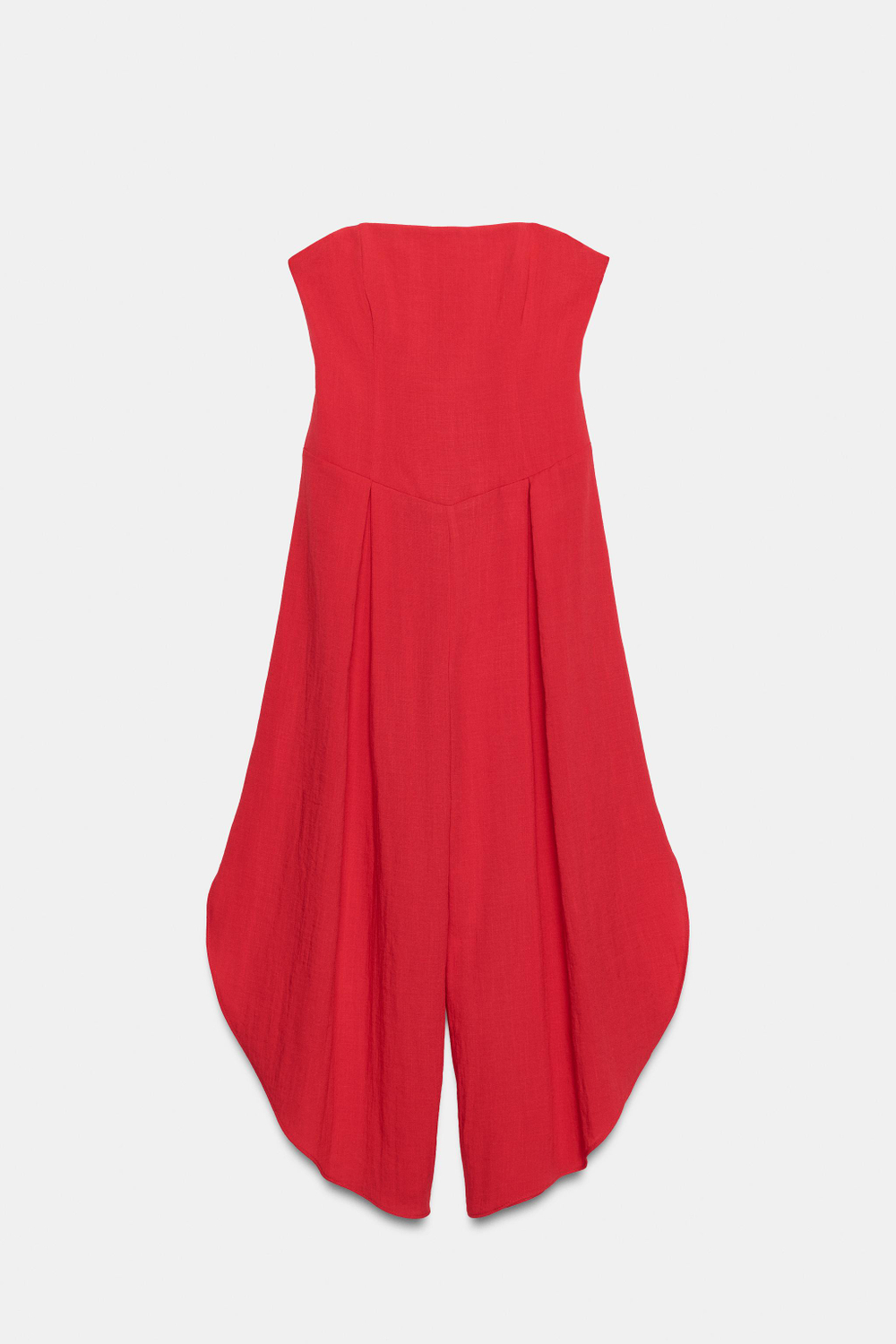 КОМБИНЕЗОН С АСИММЕТРИЧНЫМ НИЗОМ — ZARA