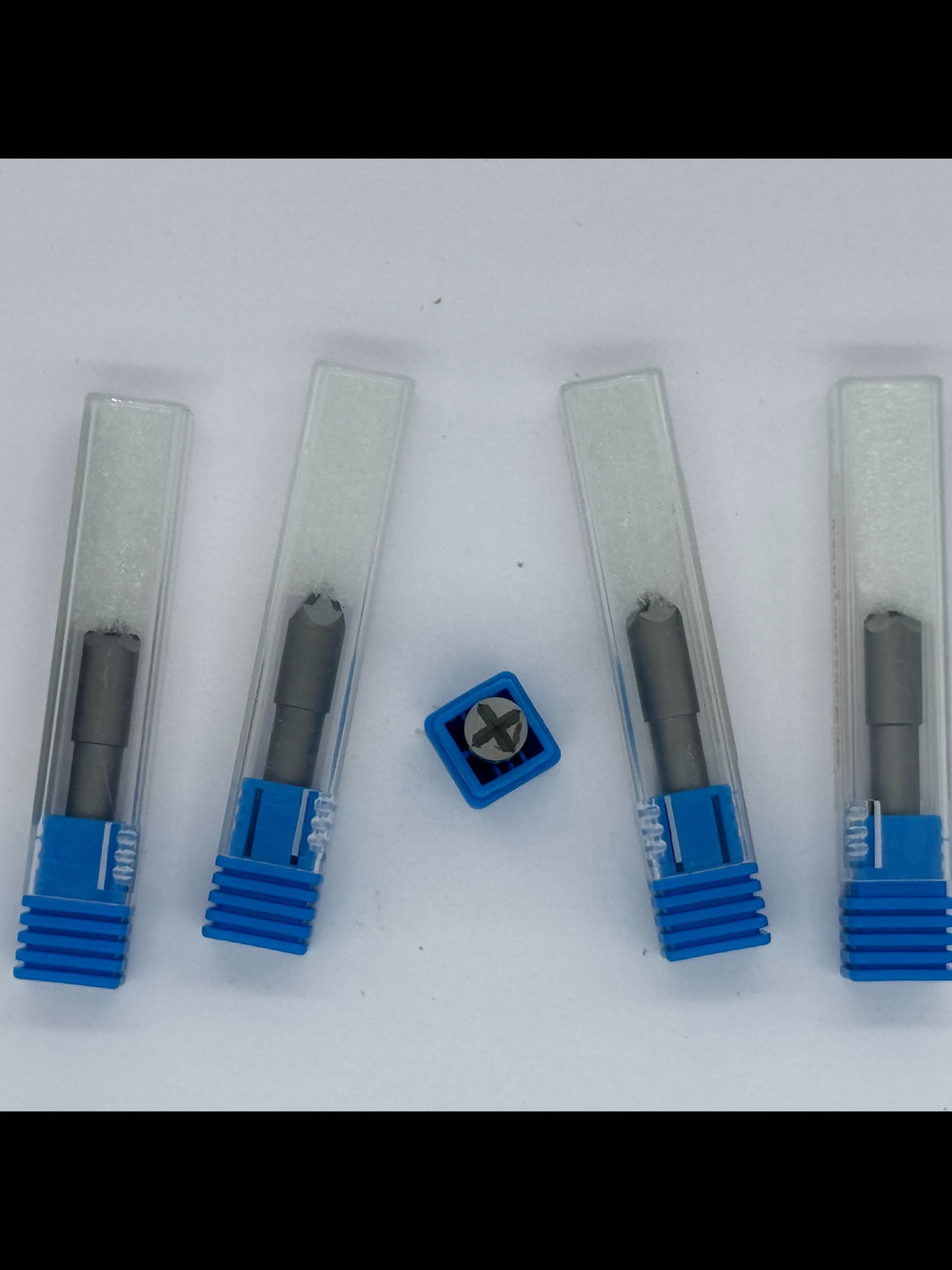 Гравировальная фреза PCD с 4 вставками 6*40*0.2*90