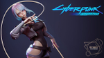 Люси lucy Lucyna Cyberpunk Киберпанк Коллекционная Фигурка Аниме