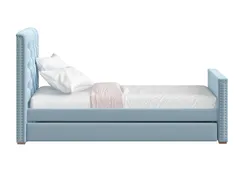 Кровать подростковая Elit soft (голубой)