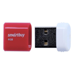 USB флеш накопитель Smartbuy 4GB Lara (SB4GBLara-R) красный