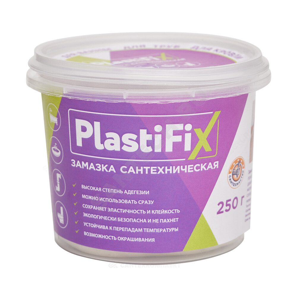 Замазка сантехническая PLastiFix 250гр.