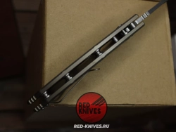 Нож HINDERER XM-18 AUTO SPEARPOINT TITANIUM - анодированная рукоять RK-472
