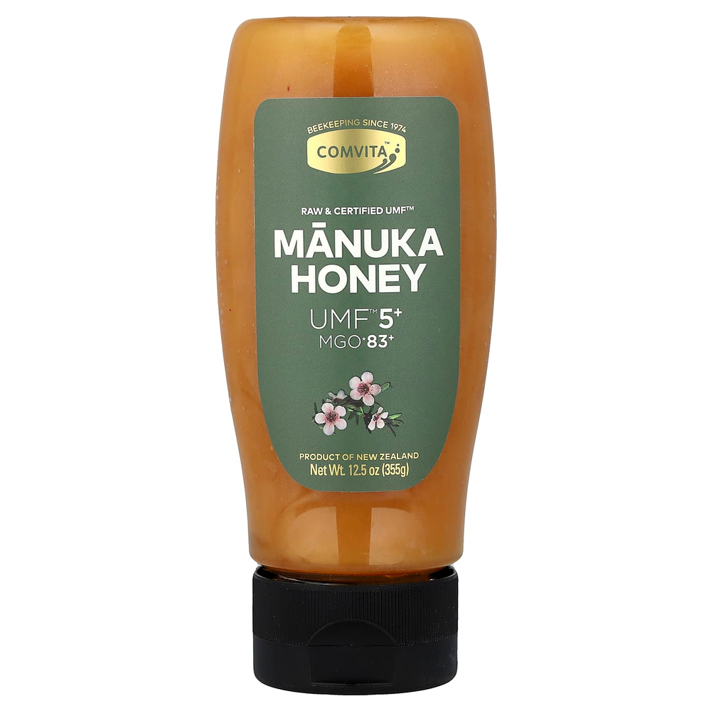 Comvita, мед манука, UMF™ 5+, MGO 83+, 355 г (12,5 унции)