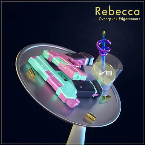 Rebecca maid - Cyberpunk: Edgerunners