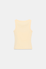 ХЛОПКОВАЯ ФУТБОЛКА БЕЗ РУКАВОВ — ZARA