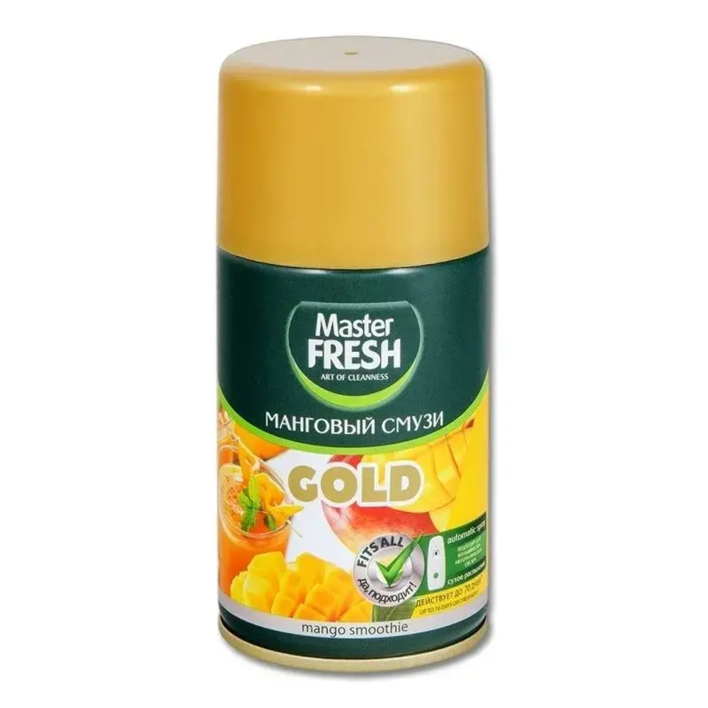 Освежитель воздуха сменный баллон Манговый смузи 250 мл Master FRESH