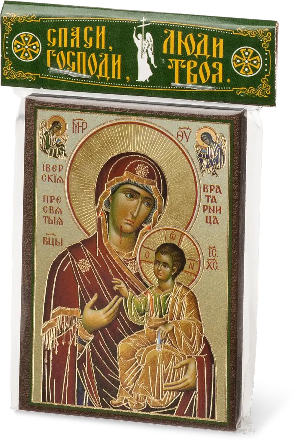 Икона БМ "Вратарница" 6х9 на МДФ-6