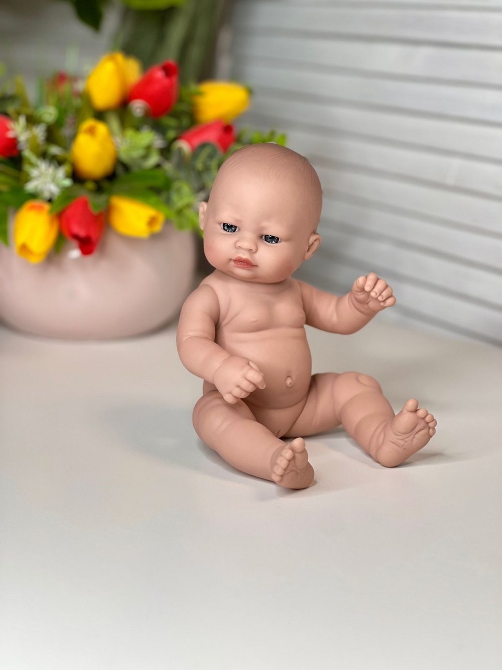 Кукла пупс для девочки виниловый 27см (2551K)
