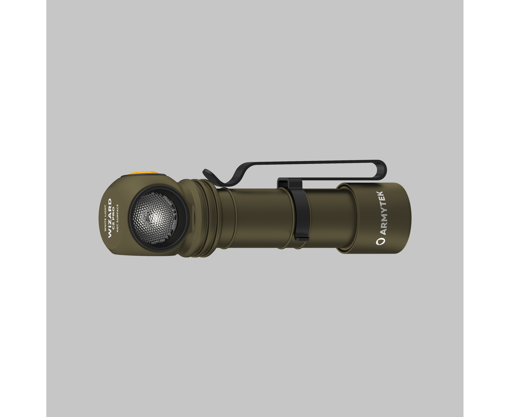 Мультифонарь светодиодный Armytek Wizard C2 Pro Magnet USB Olive, 2500 лм, холодный свет, аккумулято