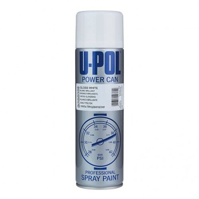 U-POL POWER CAN ЭМАЛЬ белый глянец 500мл