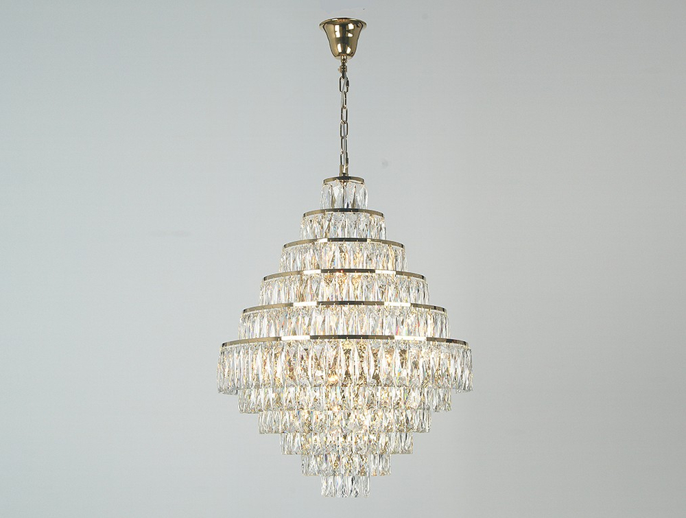 Подвесная люстра Newport 10120 10125+15/C gold