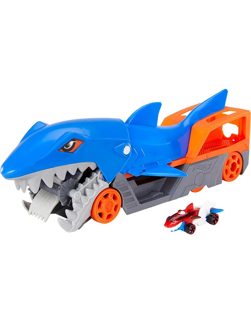 Игровой набор Хот Вилс Грузовик Голодная акула GVG36 | Hot Wheels City Shark Bite Hauler грузовик с пастью акулы 1:64 4+