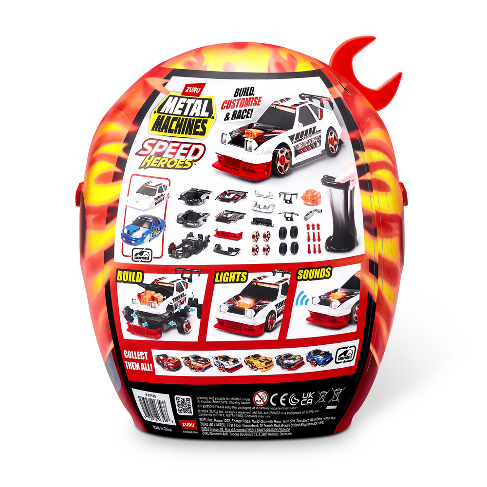 Игрушечная машинка Metal Machines 67125red