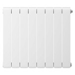 Радиатор биметаллический ROYAL THERMO Eclipse Белый 500*90  8 сек.