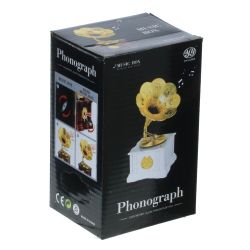 GAEM Изделие декоративное "Граммофон" (музык.), L9,5 W11 H18 см