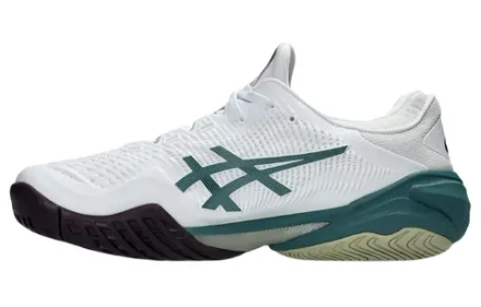 Мужские теннисные кроссовки Asics Court FF 3 - white/foggy teal