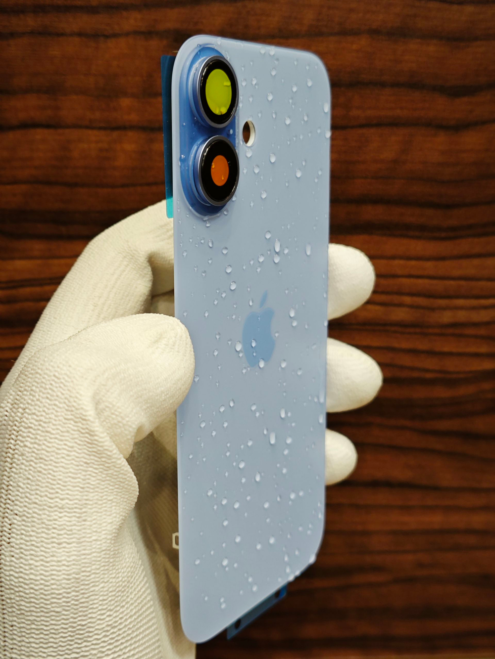 Задняя крышка ПРЕМИУМ для iPhone 17 ( заднее стекло ) задняя стеклянная панель / Цвет: Сиреневый / Lavender