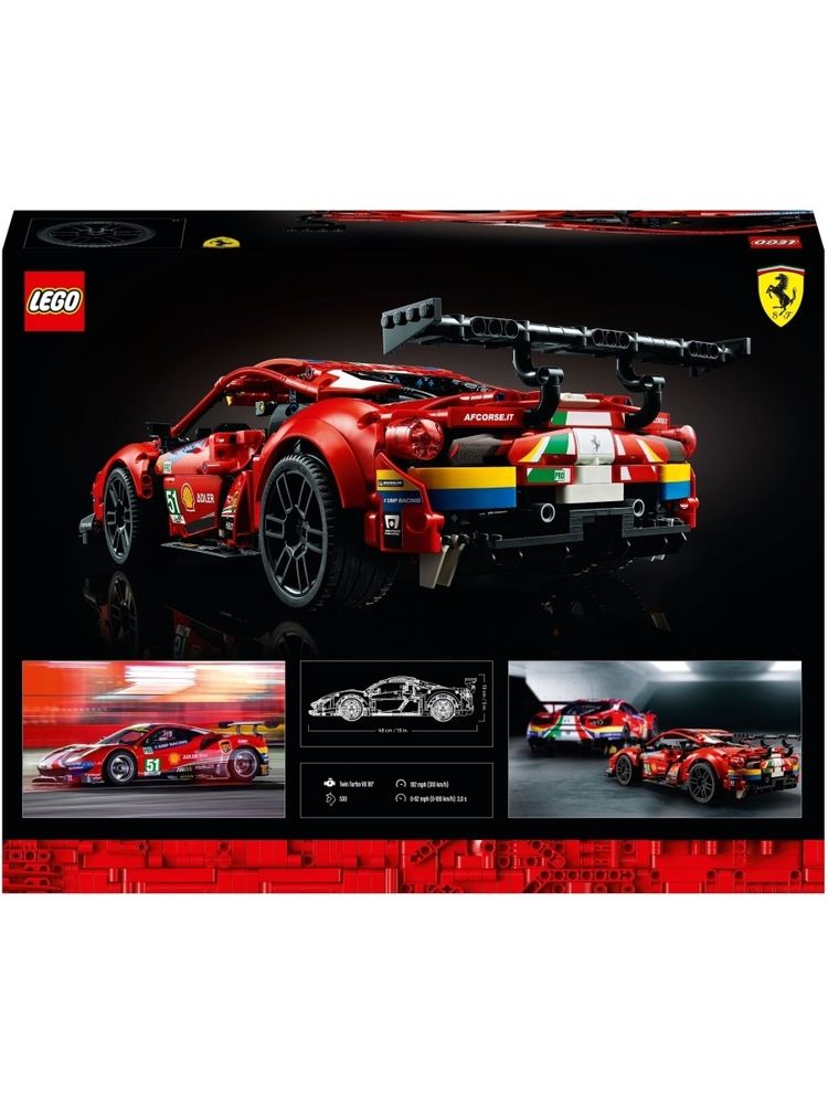 Конструктор LEGO Technic 42125 Ferrari 488 GTE "AF Corse #51"
